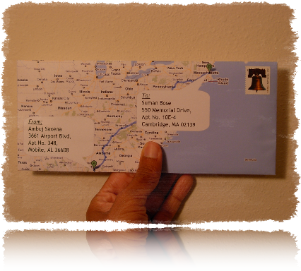 Google Maps Envelope